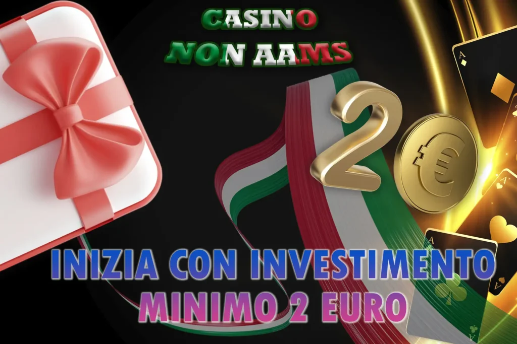 Inizia a giocare subito su Online Casino Italy con un deposito minimo di 2€